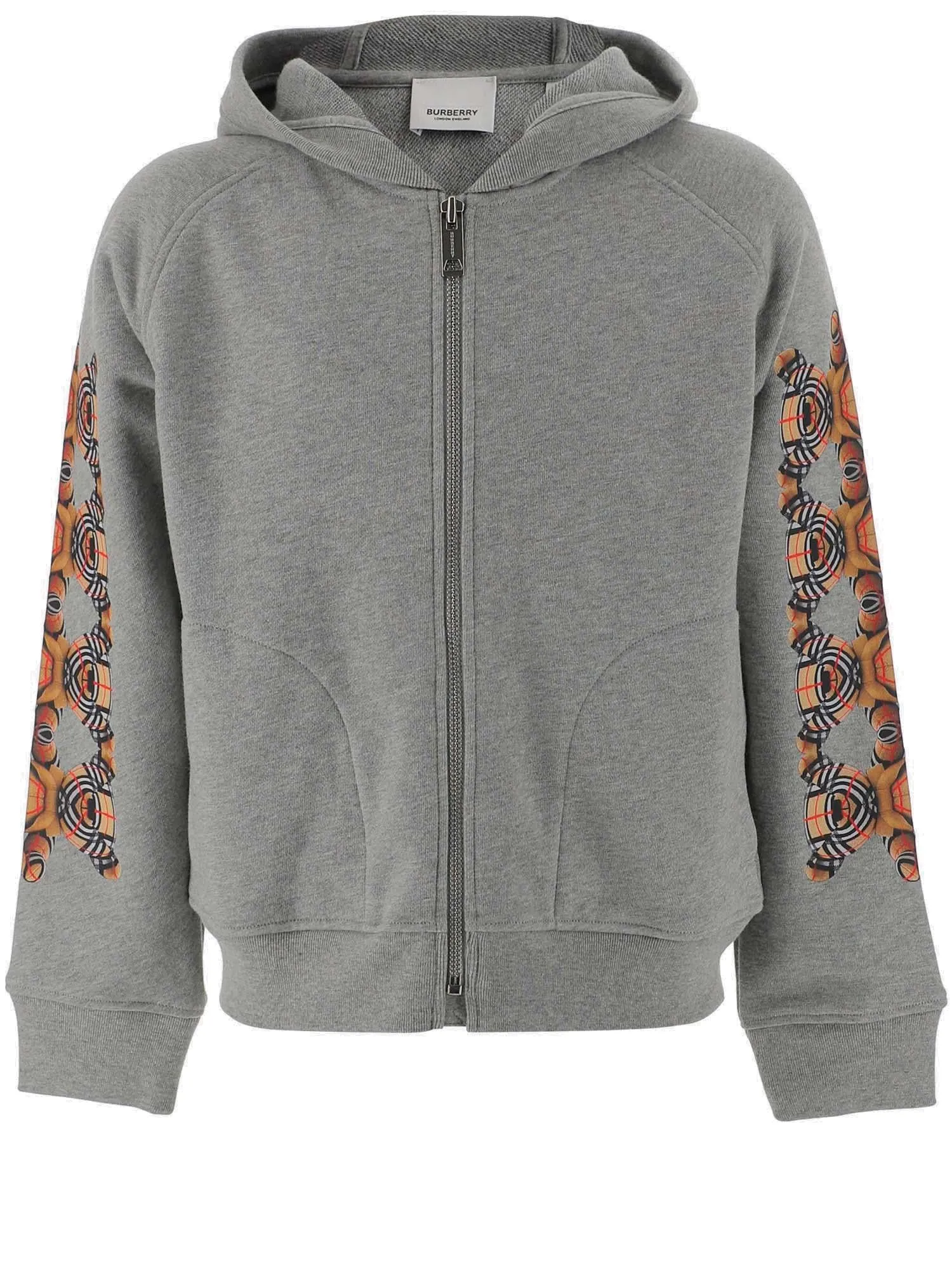 Burberry Kids Thomas Bear Print Hooded Jacket