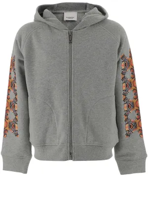 Burberry Kids Thomas Bear Print Hooded Jacket