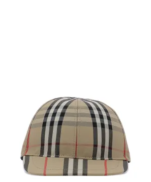 Burberry Kids Vintage Check Baseball Cap