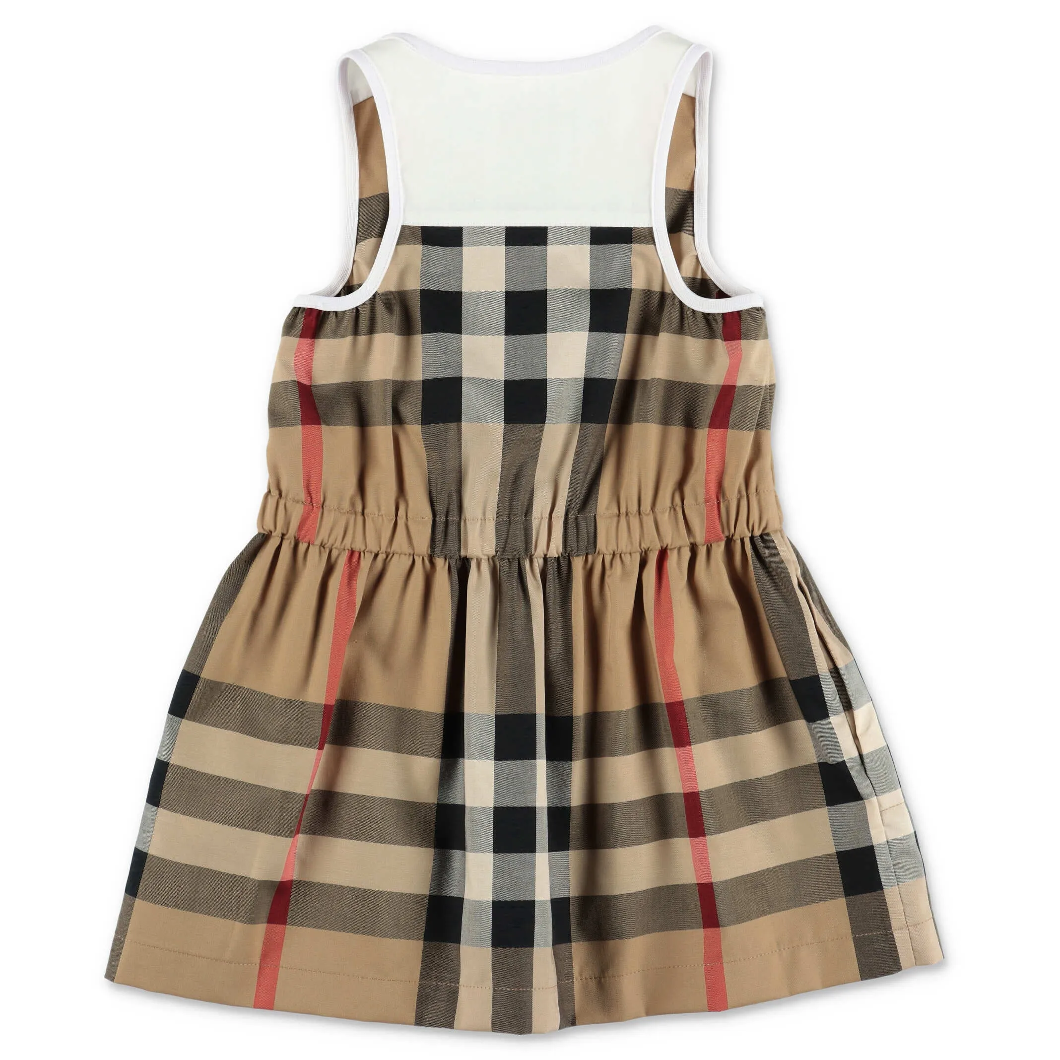 Burberry Kids Vintage Check Crewneck Sleeveless Dress