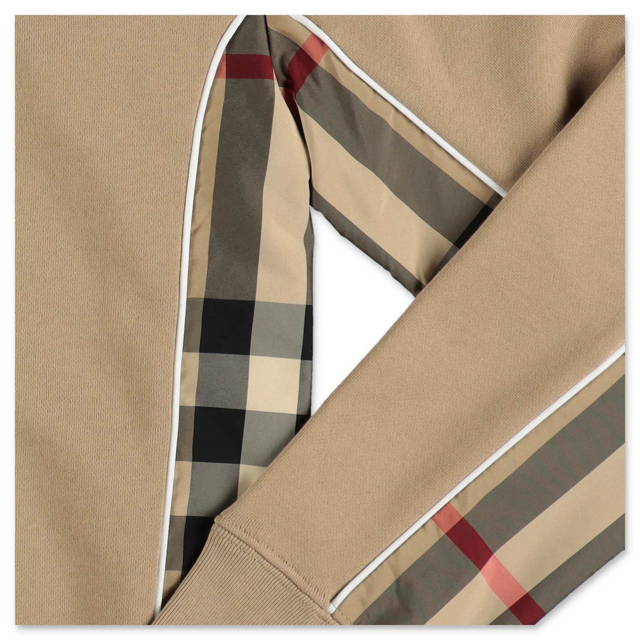 Burberry Kids Vintage Check Pattern Crewneck Sweatshirt