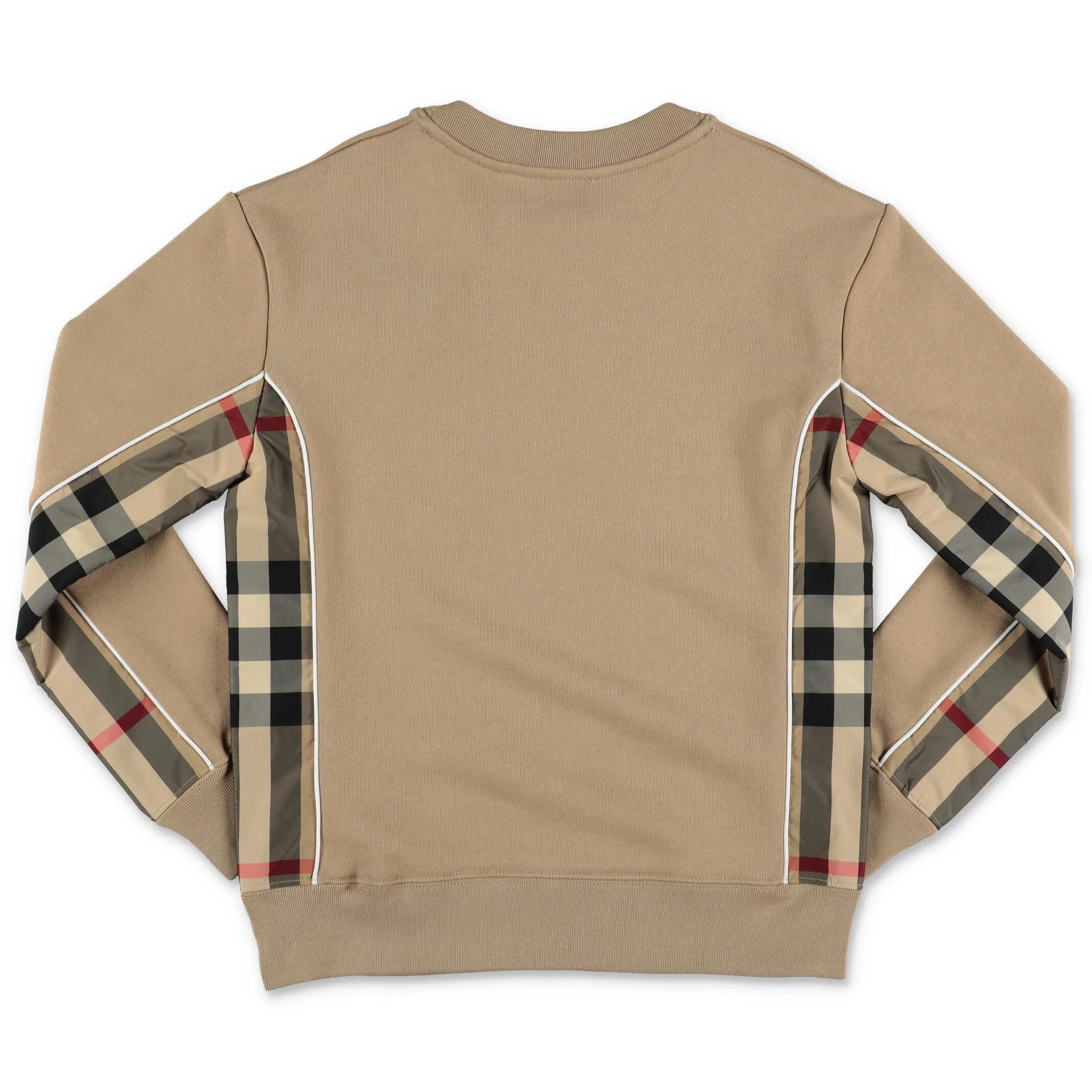 Burberry Kids Vintage Check Pattern Crewneck Sweatshirt