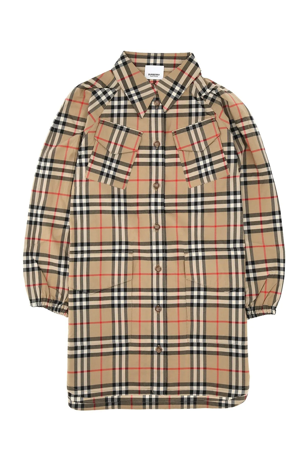 Burberry Kids Vintage Check Shirt Dress