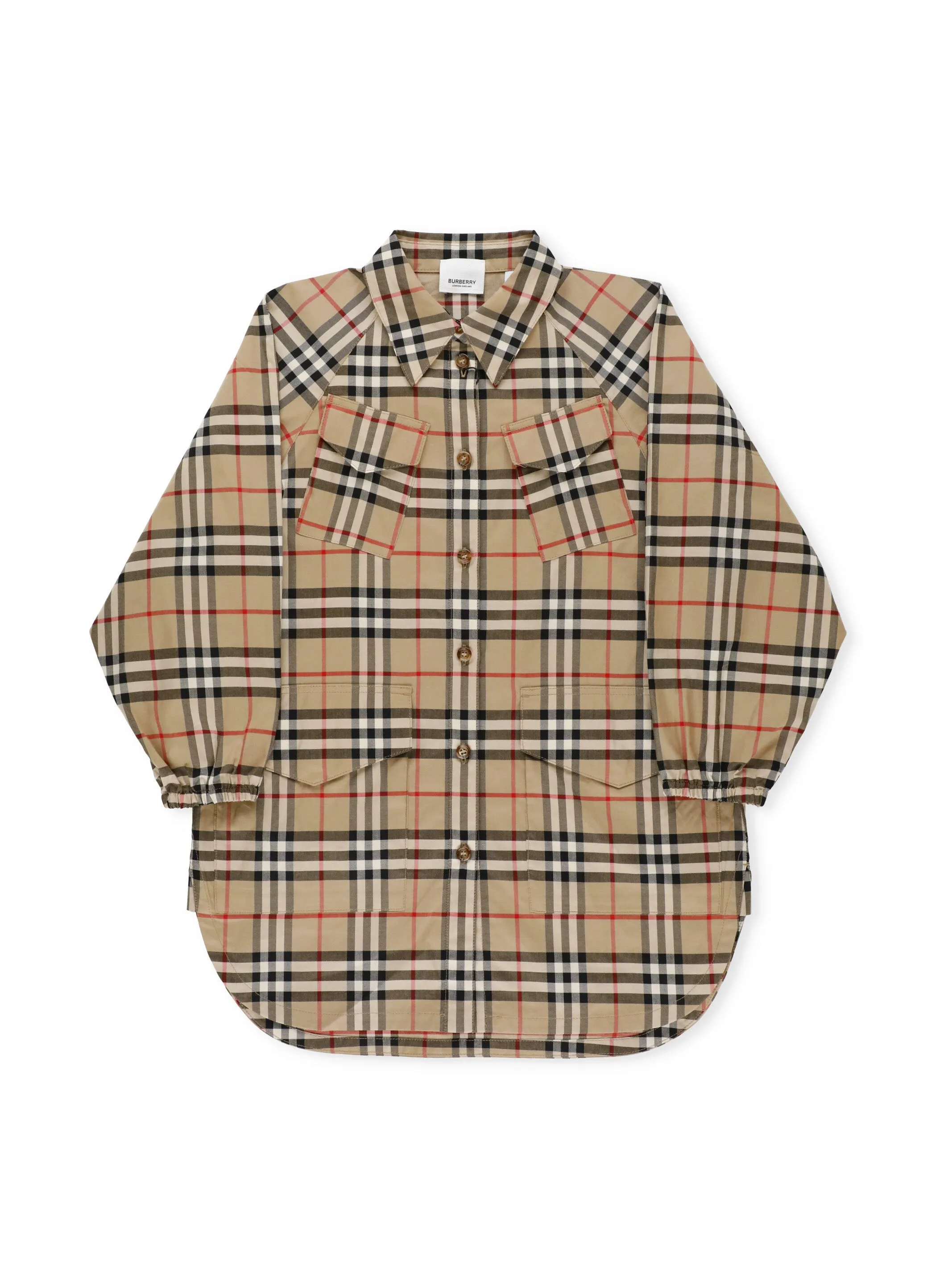 Burberry Kids Vintage Check Shirt Dress