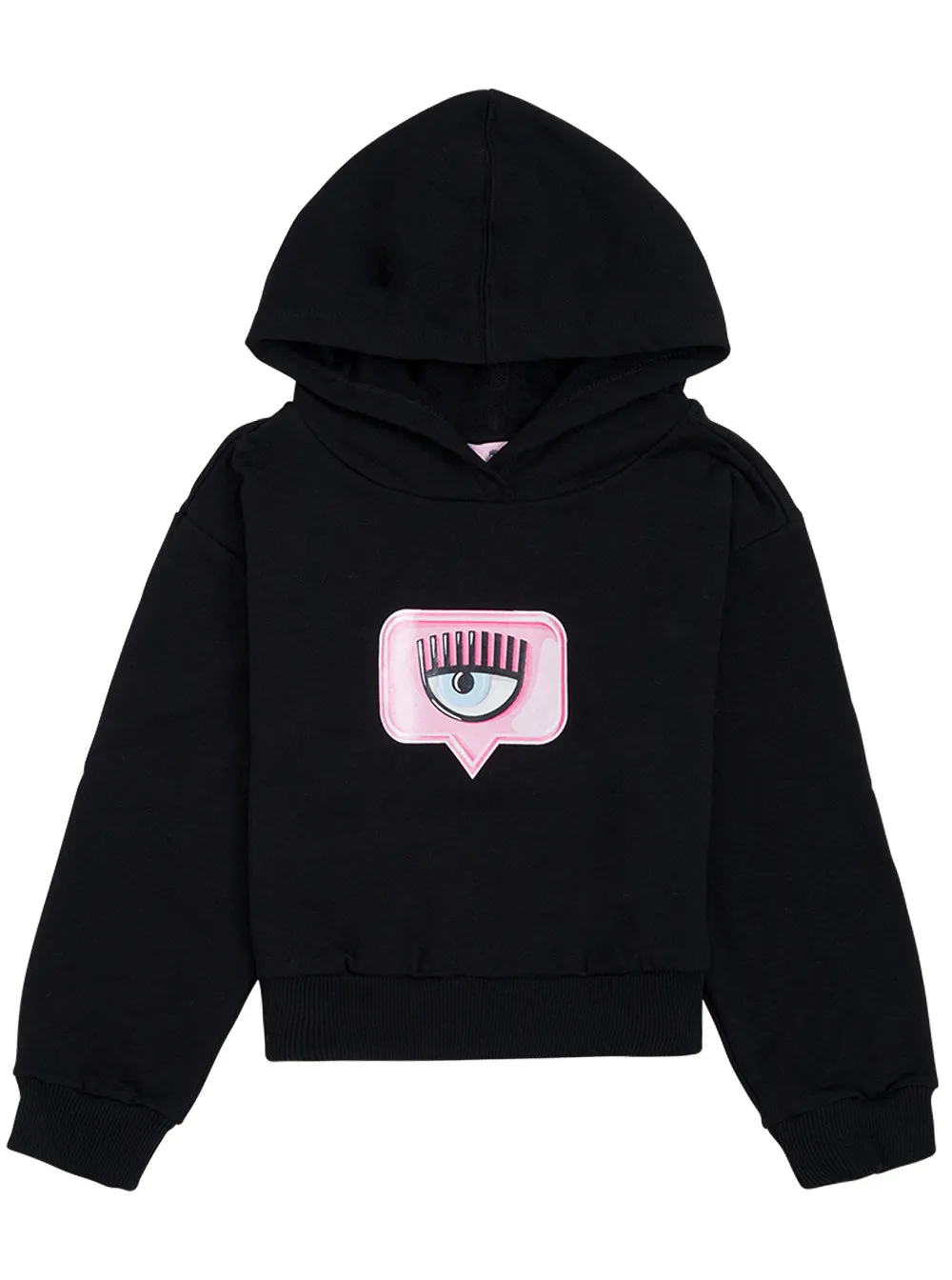 Chiara Ferragni Kids Logo Patch Hoodie