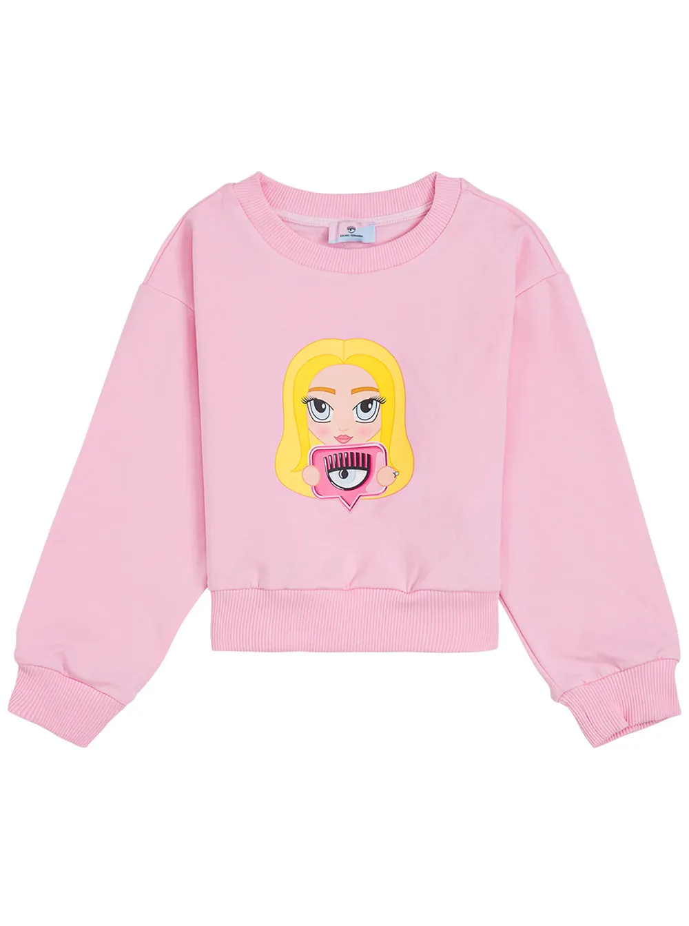 Chiara Ferragni Kids Mascot Motif Sweatshirt
