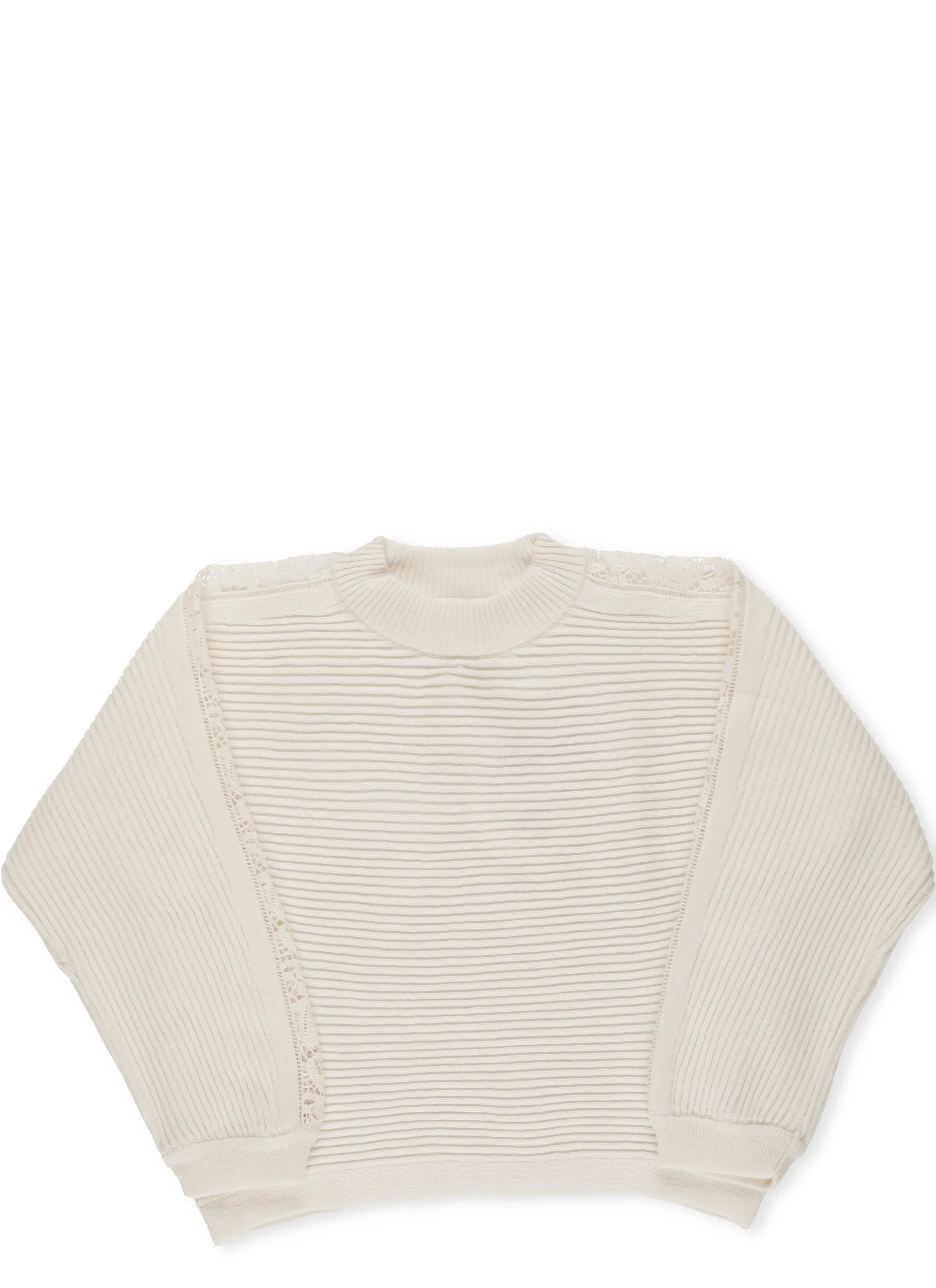 Chlo Kids Knit Ribbed Jumper