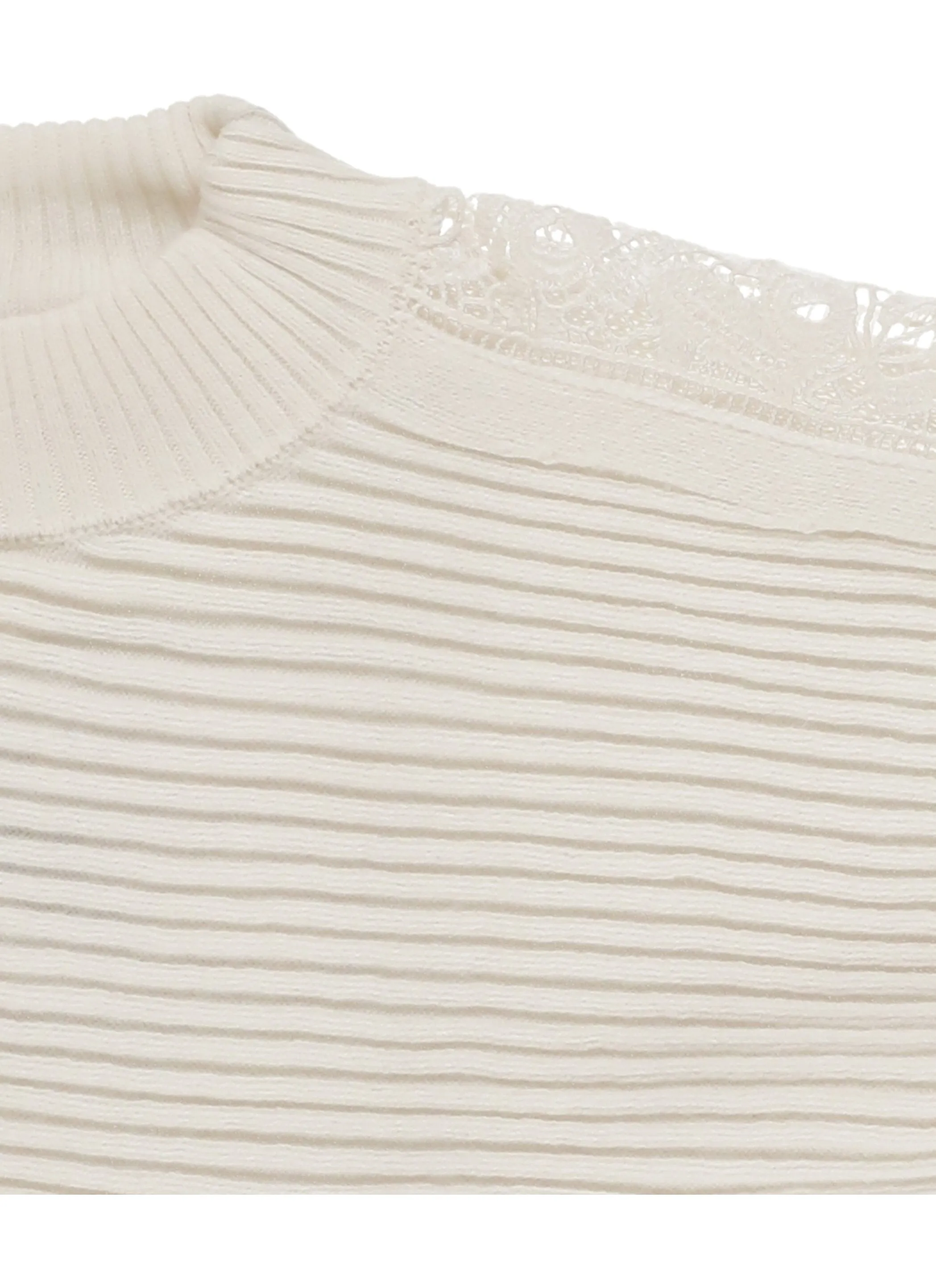 Chlo Kids Knit Ribbed Jumper
