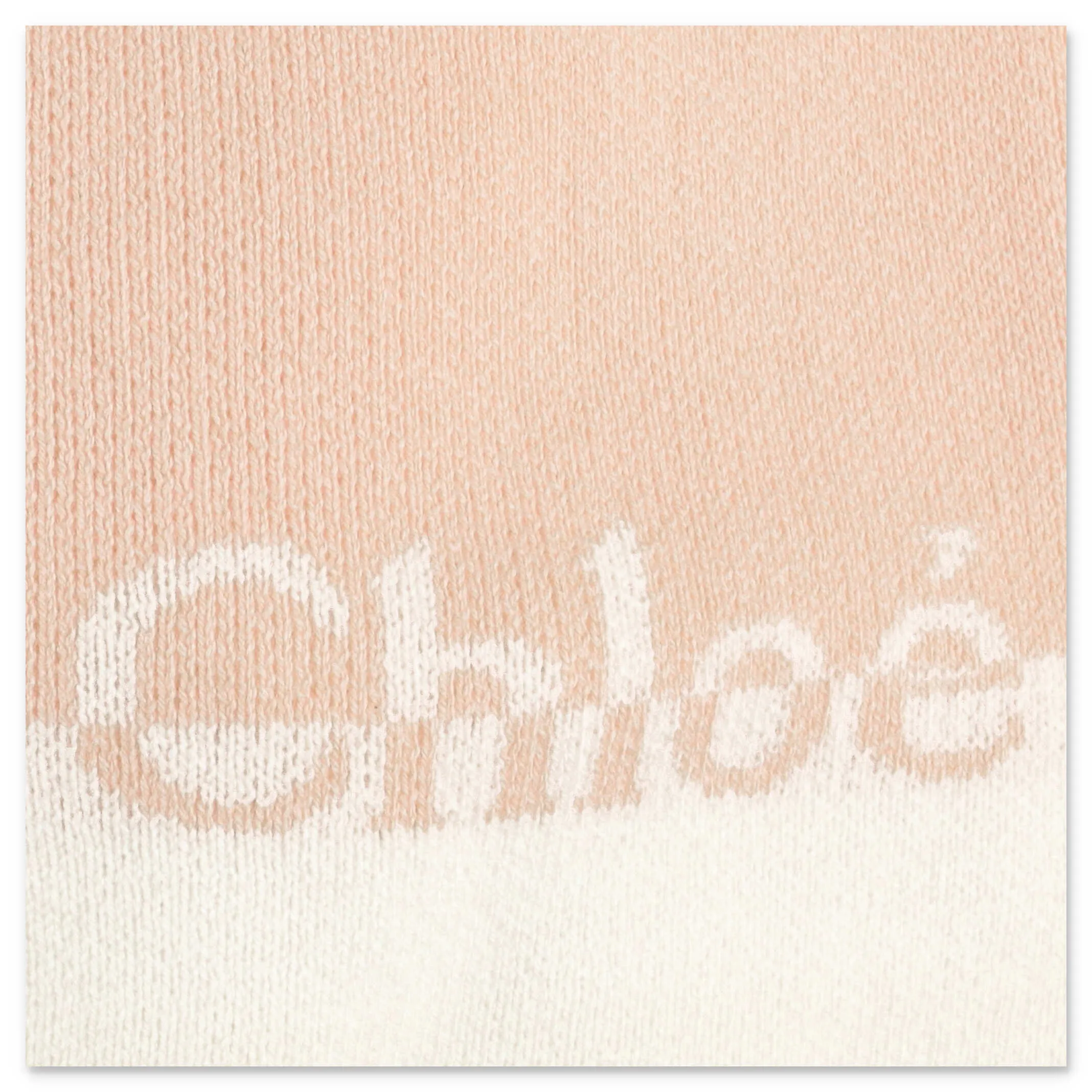 Chlo Kids Logo Intarsia Beanie