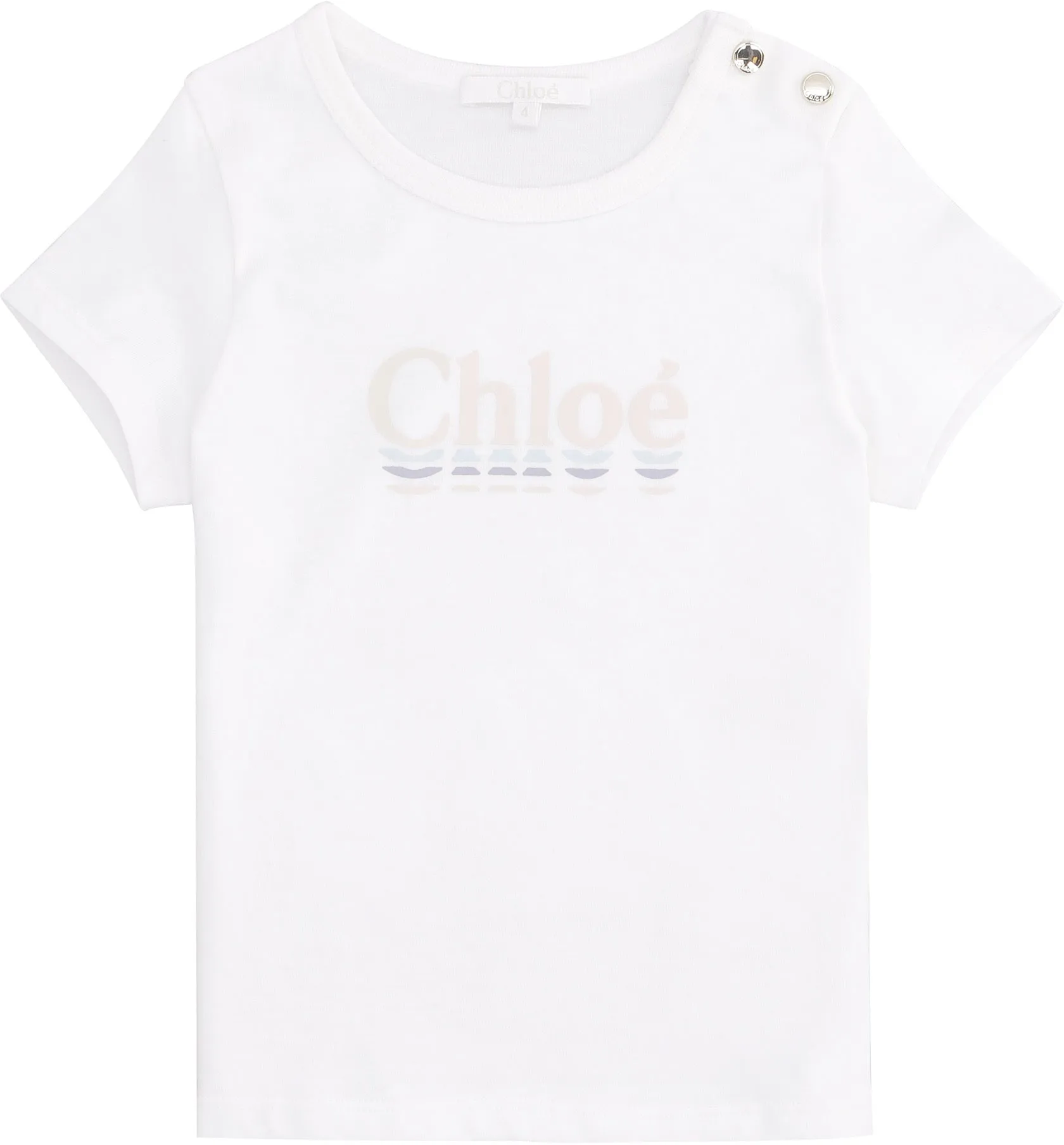 Chlo Kids Logo Printed T-Shirt