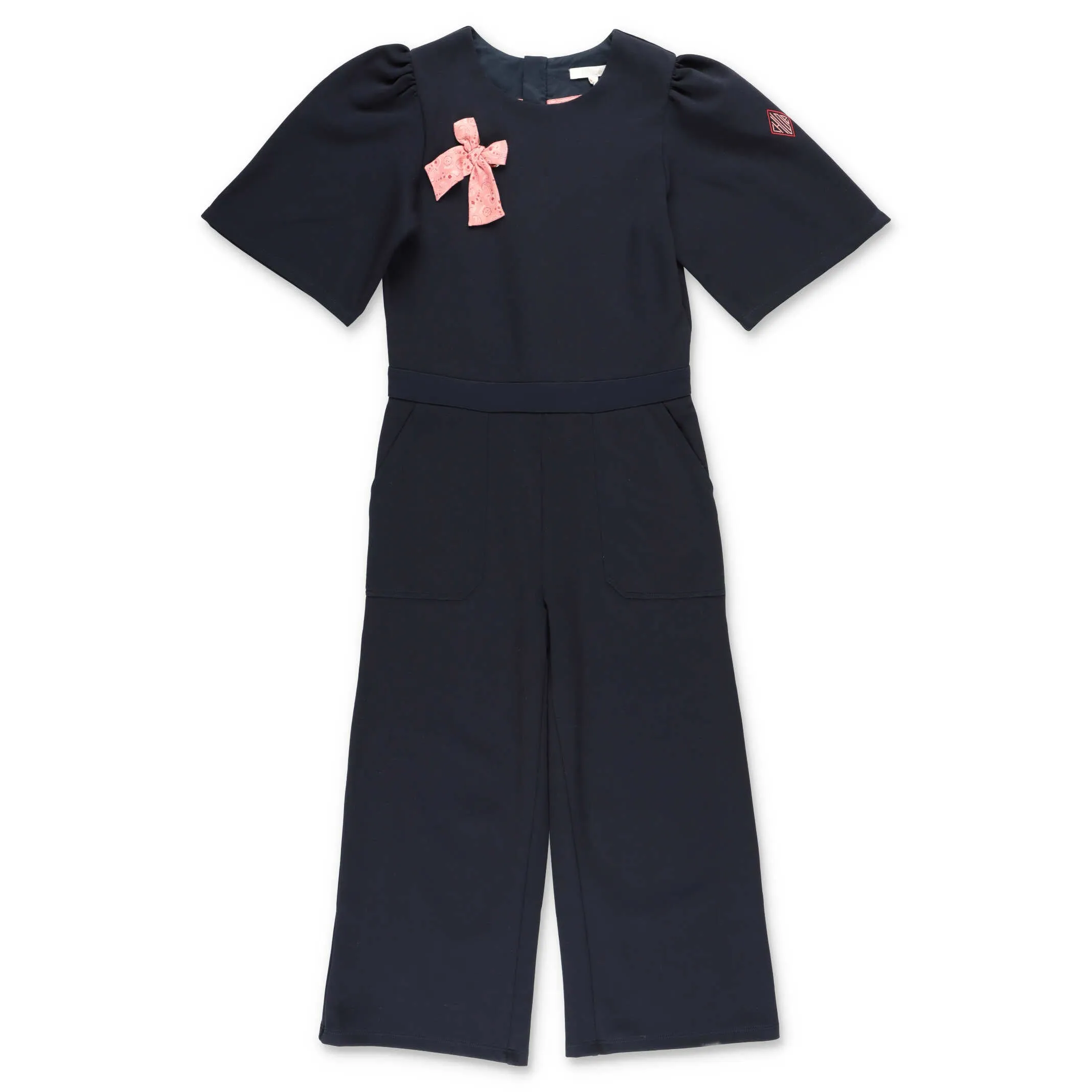 Chlo Kids Ribbon Embellished Jumpsuit