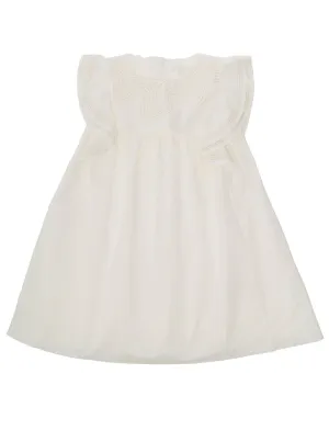 Chlo Kids Ruffled Sleeveless Crewneck Dress