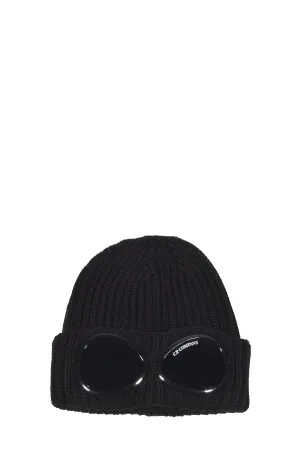 C.P. Company Kids Lens Rib-Knit Beanie