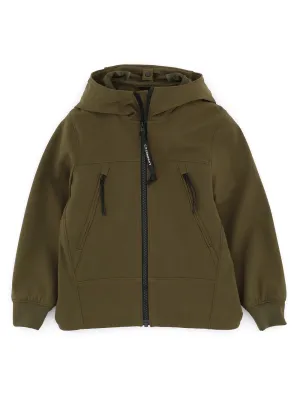 C.P. Company Kids Zip-Up Hooded Jacket
