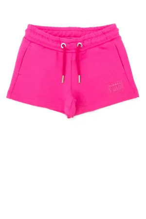 Diesel Kids Logo Print Drawstring Track Shorts