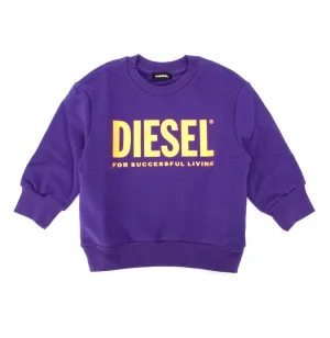 Diesel Kids Logo Printed Sweatshirt