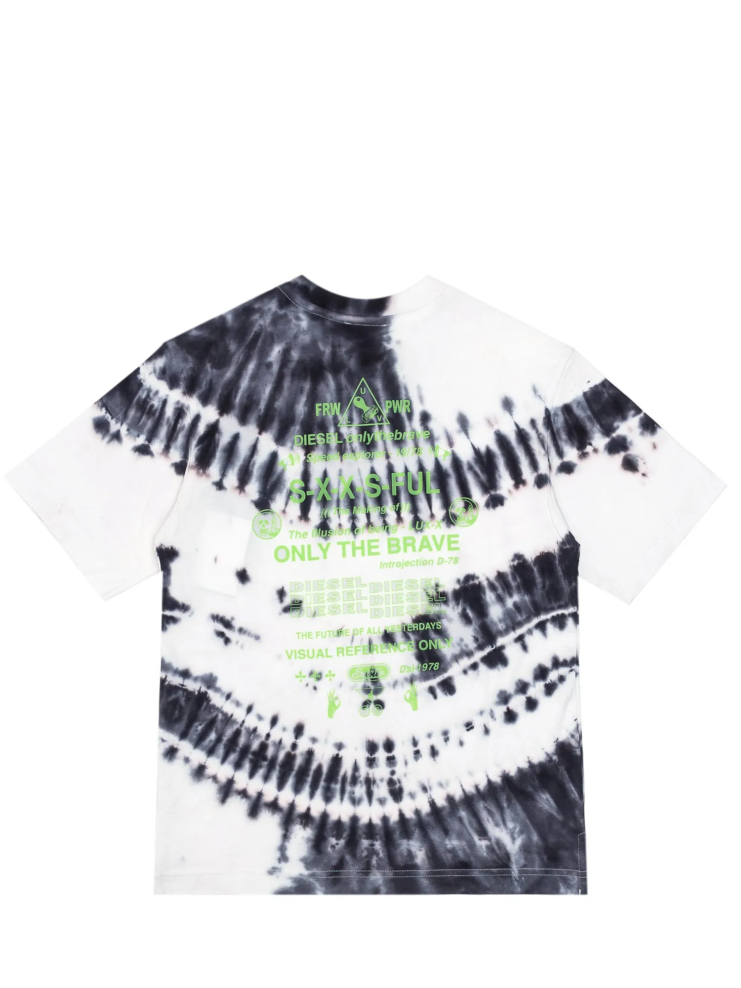 Diesel Kids Tie-Dye Print T-Shirt