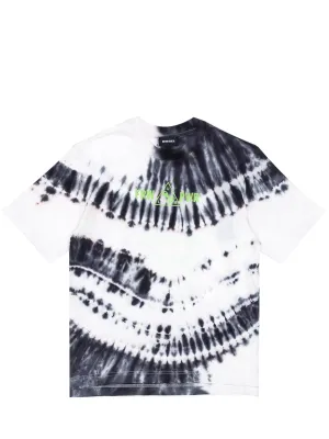 Diesel Kids Tie-Dye Print T-Shirt