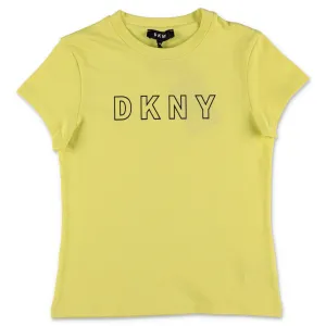 DKNY Kids Logo Print Crewneck T-Shirt