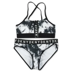DKNY Kids Logo Tape Bikini Set