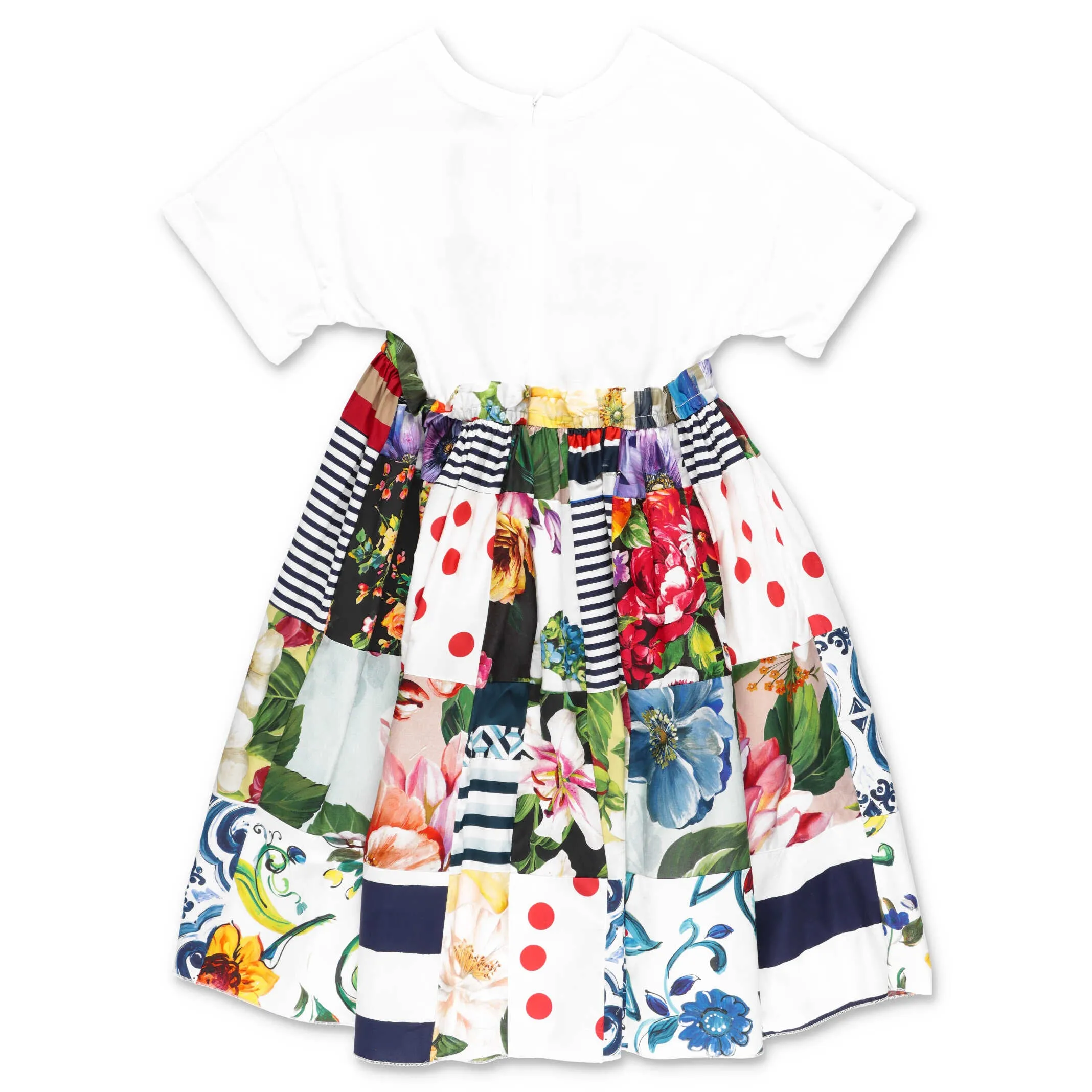 Dolce & Gabbana Kids I Love Gelato Print Dress