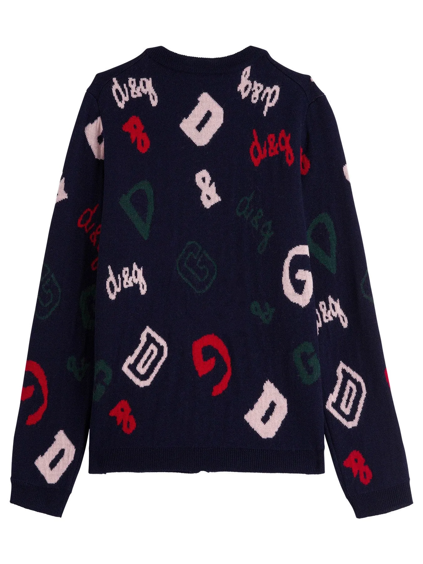 Dolce & Gabbana Kids Jacquard Logo Cardigan