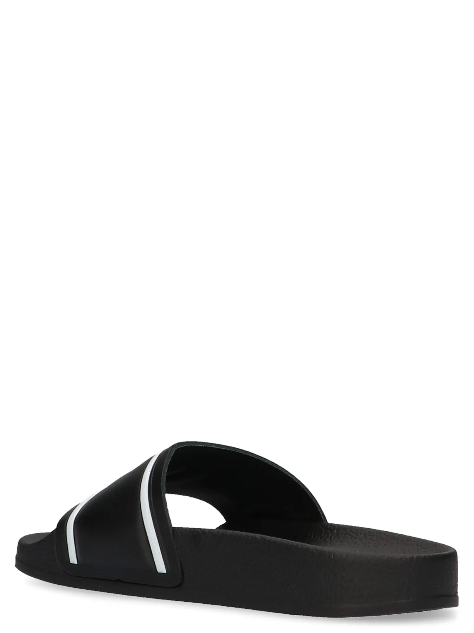 Dolce & Gabbana Kids Logo Embossed Open Toe Slides