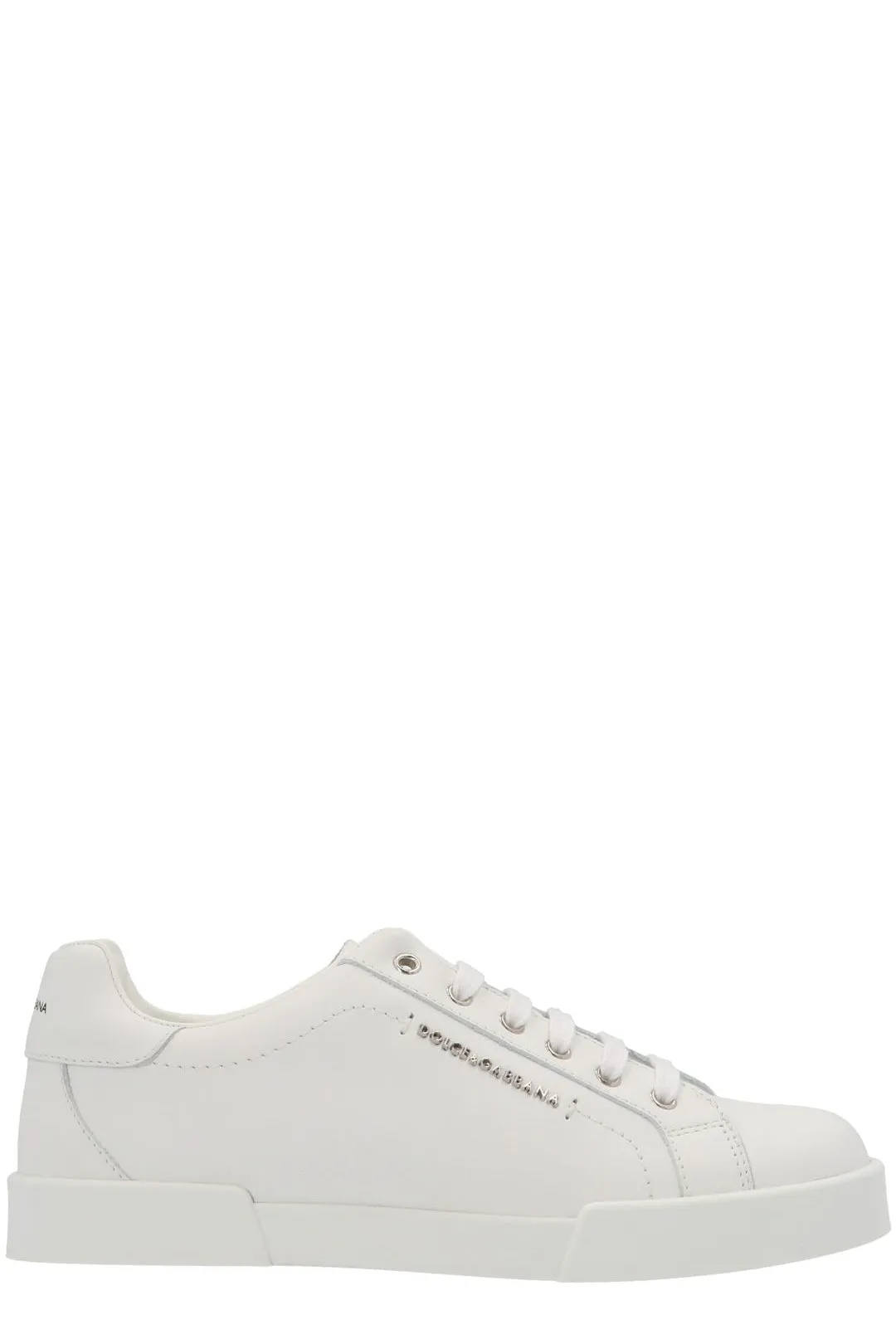 Dolce & Gabbana Kids Logo Plaque Low-Top Sneakers