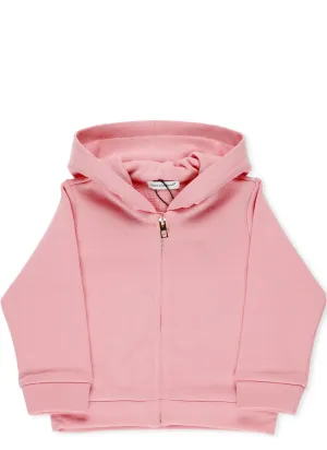 Dolce & Gabbana Kids Logo Plaque Zip-Up Hoodie