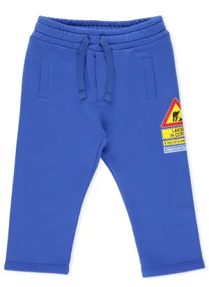 Dolce & Gabbana Kids Road Sign Track Pants