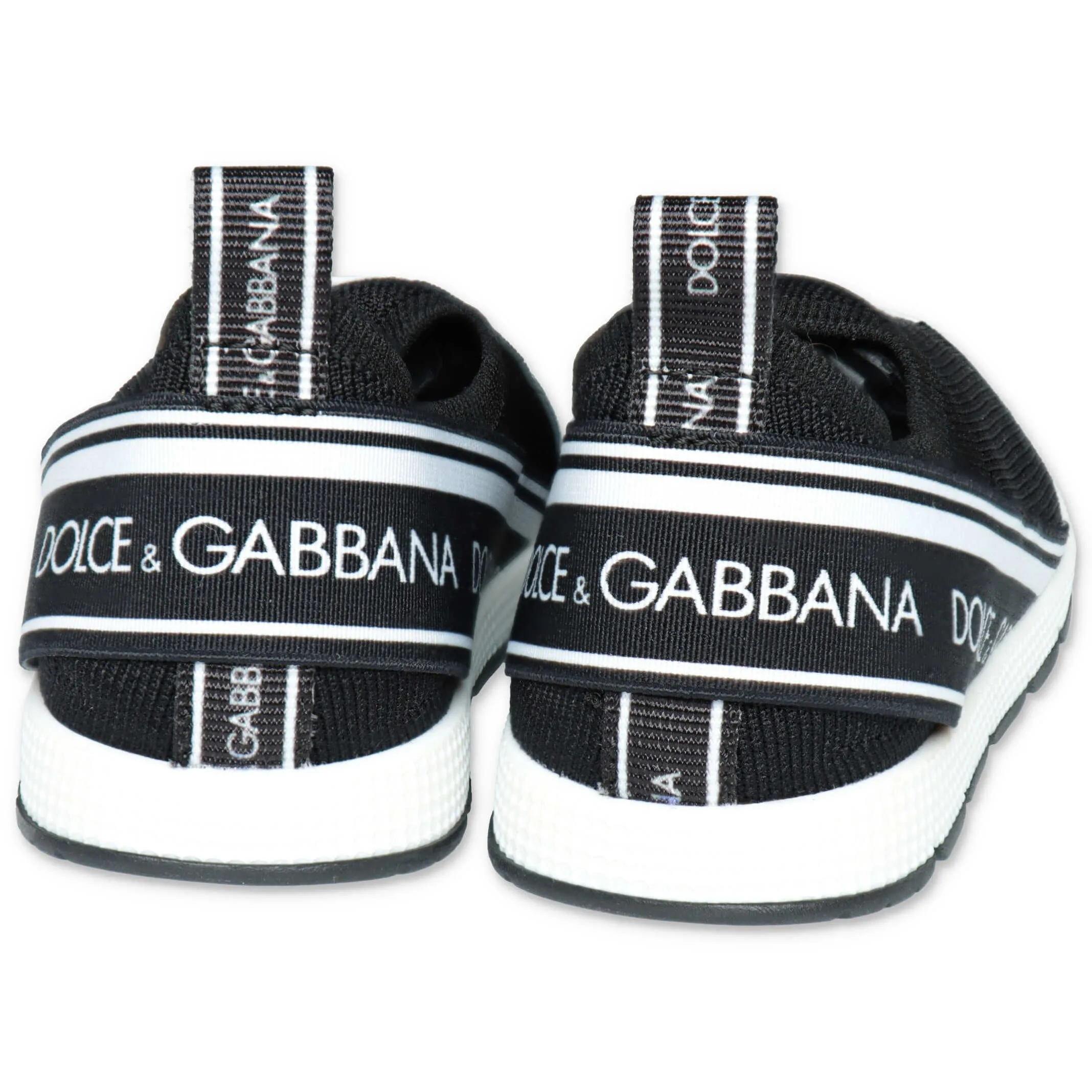Dolce & Gabbana Kids Sorrento Logo Slip-On Sneakers