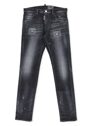 Dsquared2 Kids Distressed Slim Fit Jeans