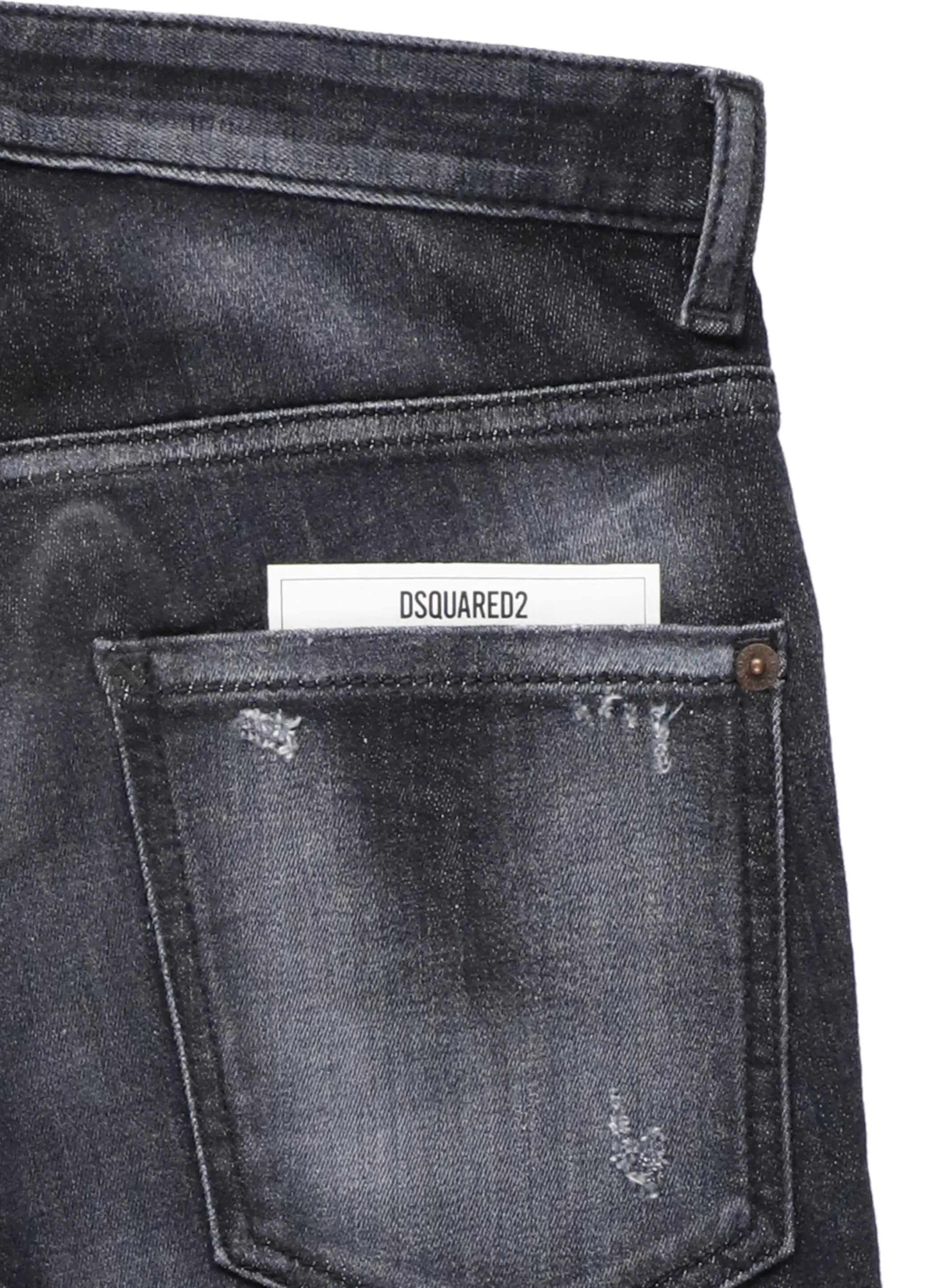 Dsquared2 Kids Distressed Slim Fit Jeans