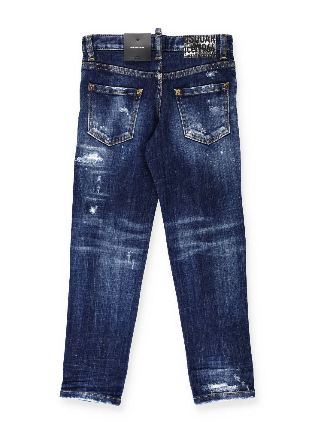 Dsquared2 Kids Distressed Slim-Fit Jeans