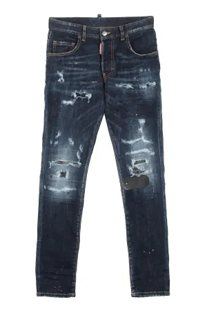 Dsquared2 Kids Distressed Slim Fit Jeans
