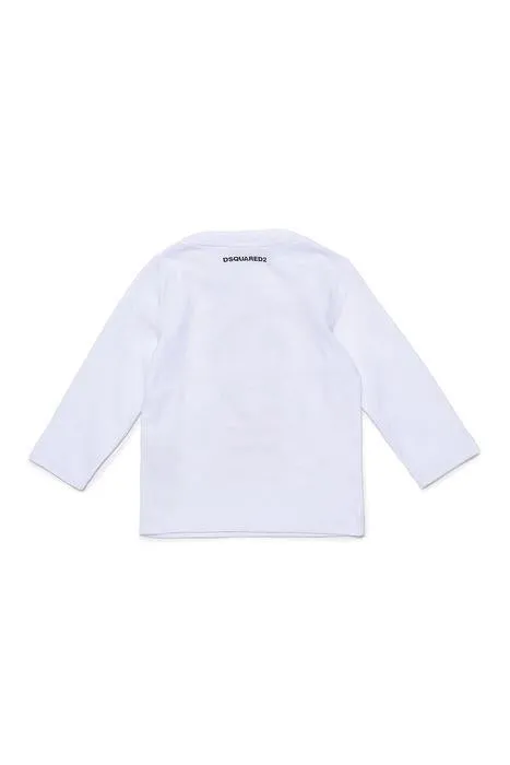 Dsquared2 Kids Graphic Printed Round-Neck T-Shirt