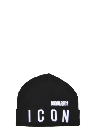 Dsquared2 Kids Icon Logo Patch Beanie
