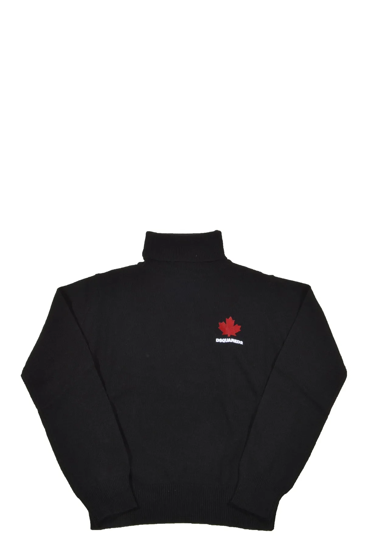 Dsquared2 Kids Logo Detail Turtleneck Jumper