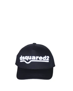Dsquared2 Kids Logo Embroidered Baseball Cap