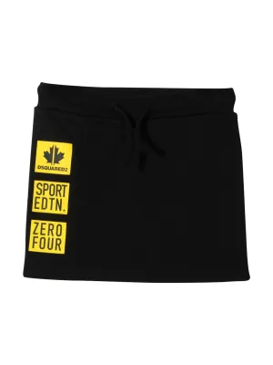 Dsquared2 Kids Logo Print Mini Skirt