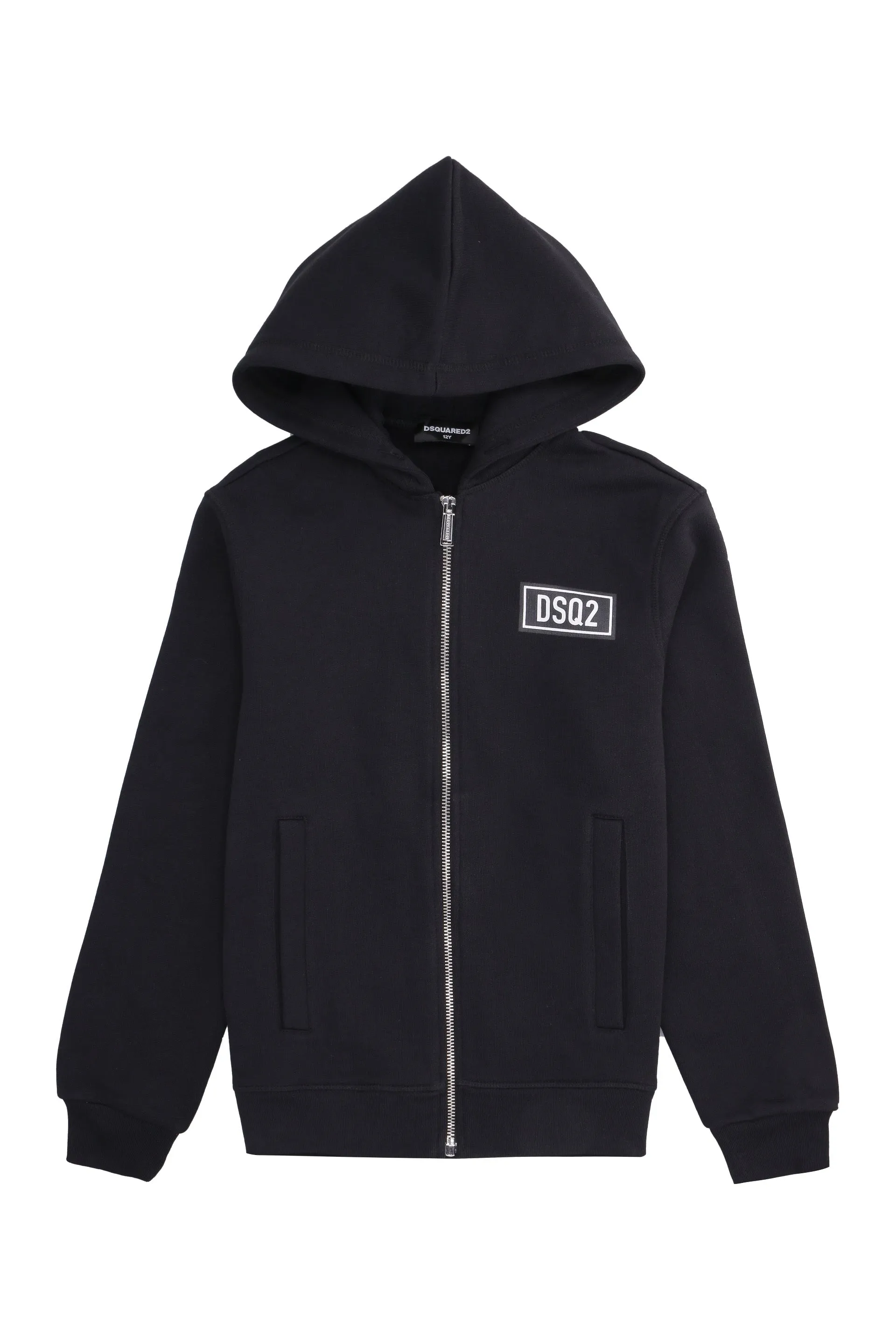 Dsquared2 Kids Logo Print Zipped Hoodie