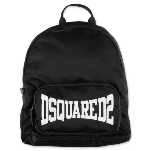Dsquared2 Kids Logo Printed Backpack