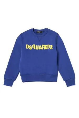 Dsquared2 Kids Logo Printed Crewneck Sweatshirt