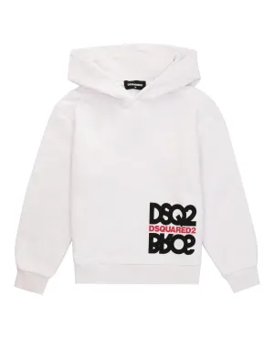 Dsquared2 Kids Logo Printed Long-Sleeved Hoodie