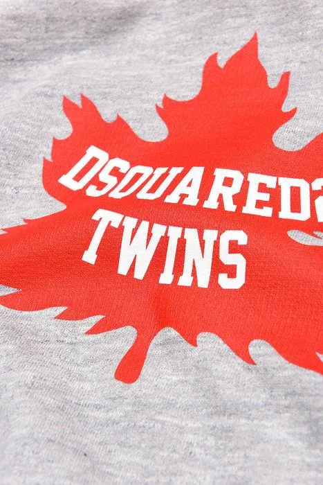 Dsquared2 Kids Logo Printed Long Sleeved Sweatshirt