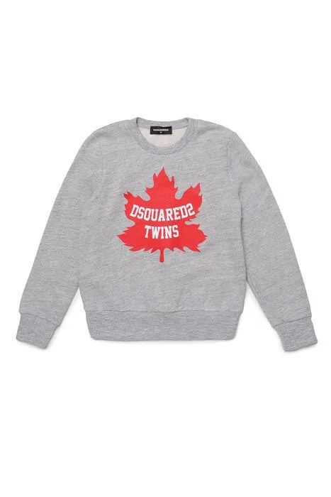 Dsquared2 Kids Logo Printed Long Sleeved Sweatshirt