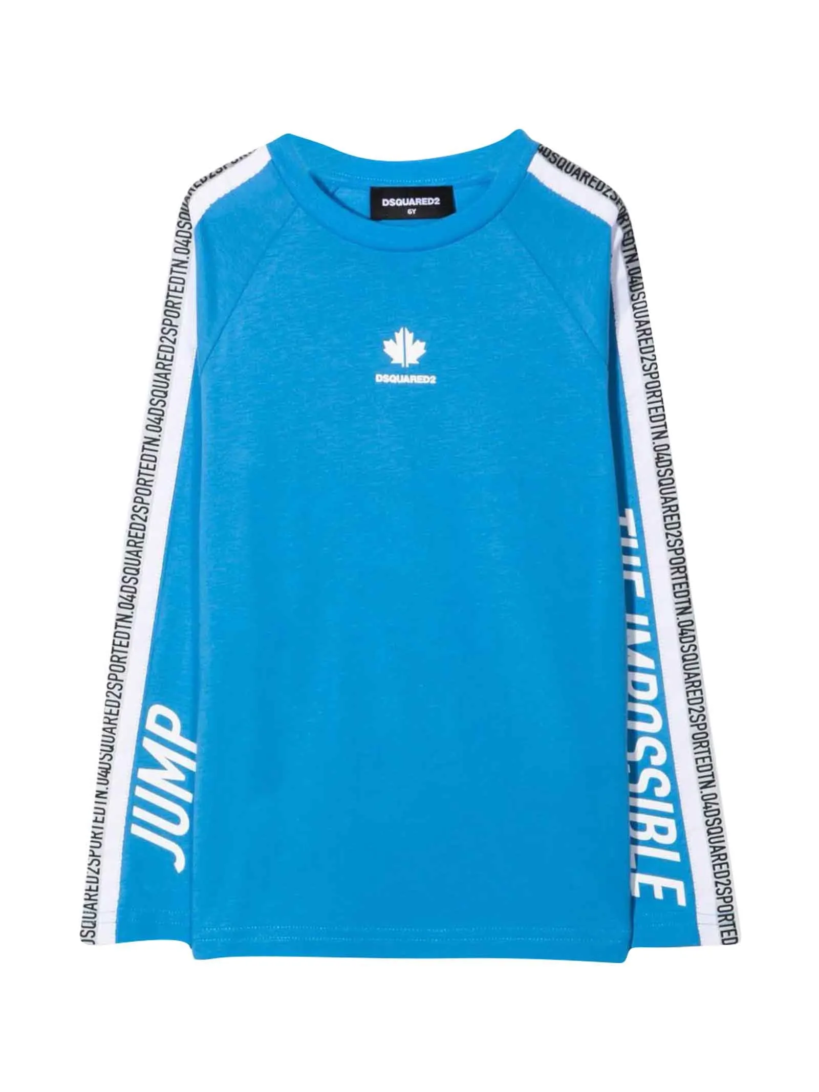 Dsquared2 Kids Logo Stripe Crewneck Sweatshirt