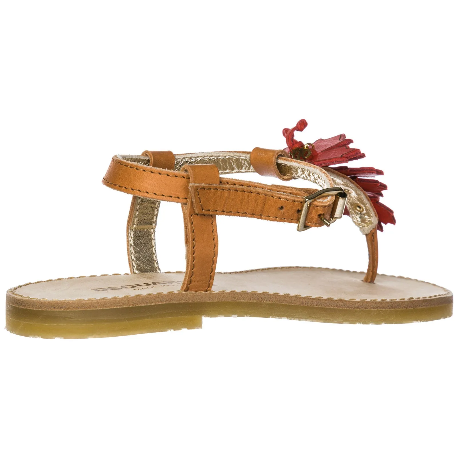 Dsquared2 Kids Maple Leaf Detail Sandals