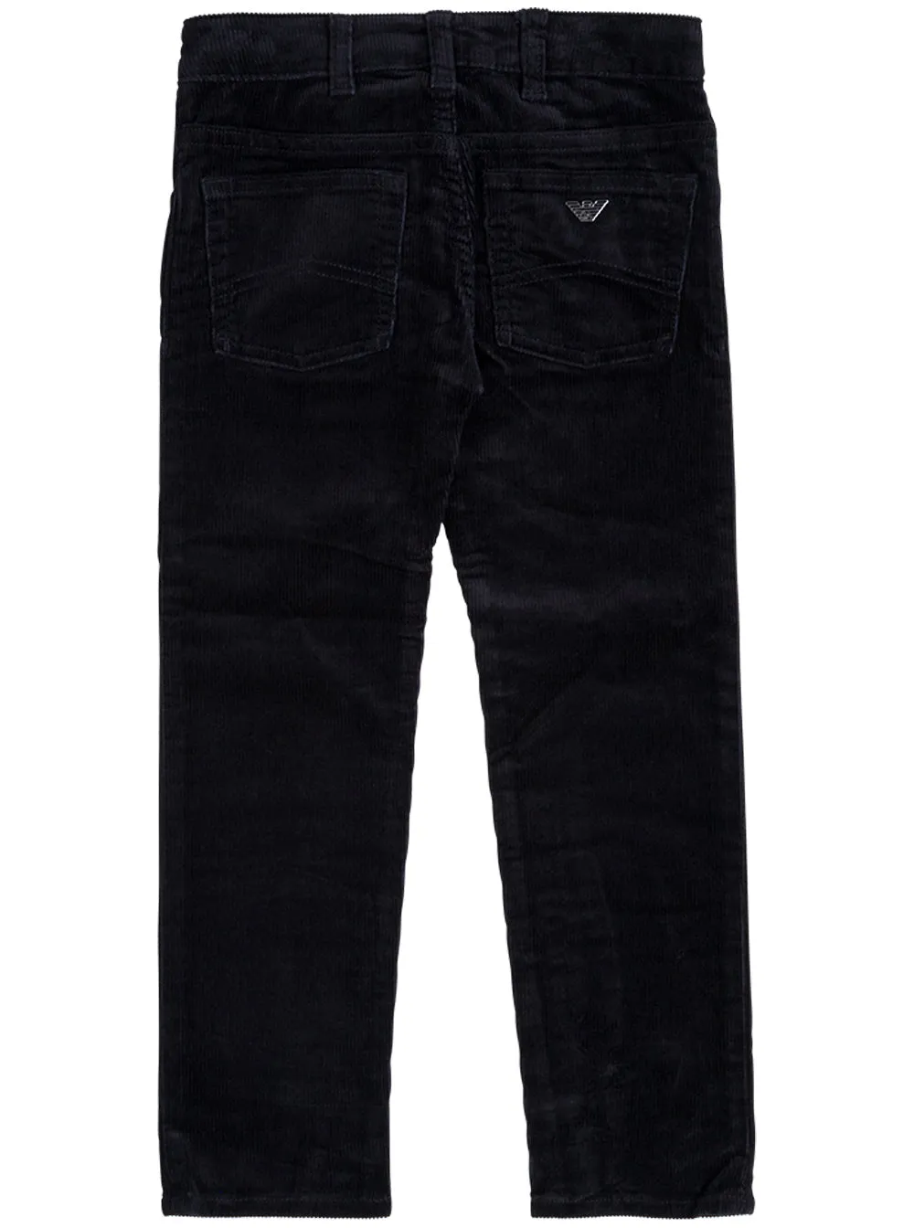 Emporio Armani Kids Corduroy Straight Leg Pants