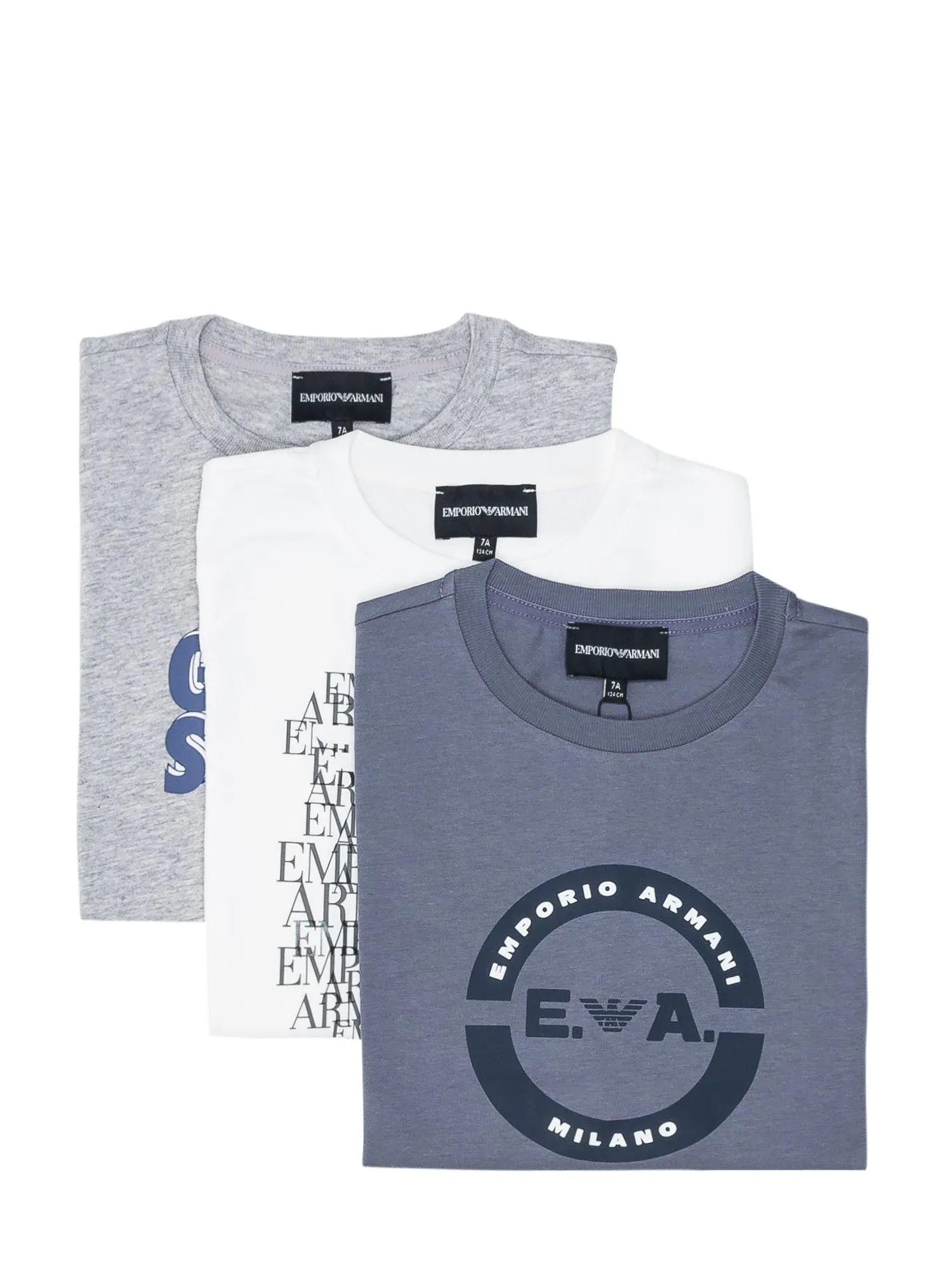 Emporio Armani Kids Good Spirit 3-Pack T-Shirts